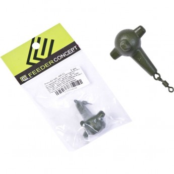 Груз маркерный с вертлюгой FEEDER CONCEPT MACE green 056г