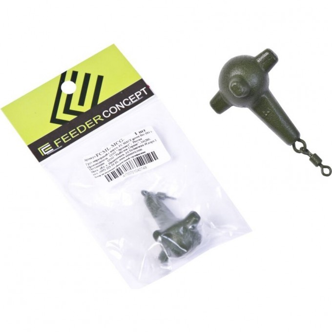 Груз маркерный с вертлюгой FEEDER CONCEPT Mace Green 42г FCML-MCG-042