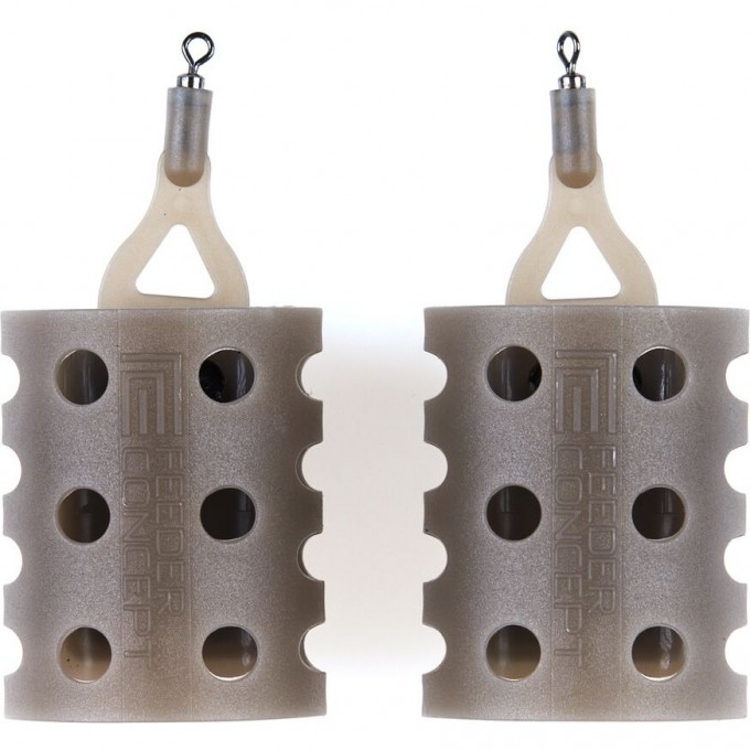 Кормушка фидерная FEEDER CONCEPT PROFI ОВАЛ 60г, 80г 2шт. набор 7014-068