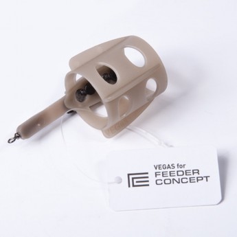 Кормушка фидерная FEEDER CONCEPT Vegas Овал Малая 25г