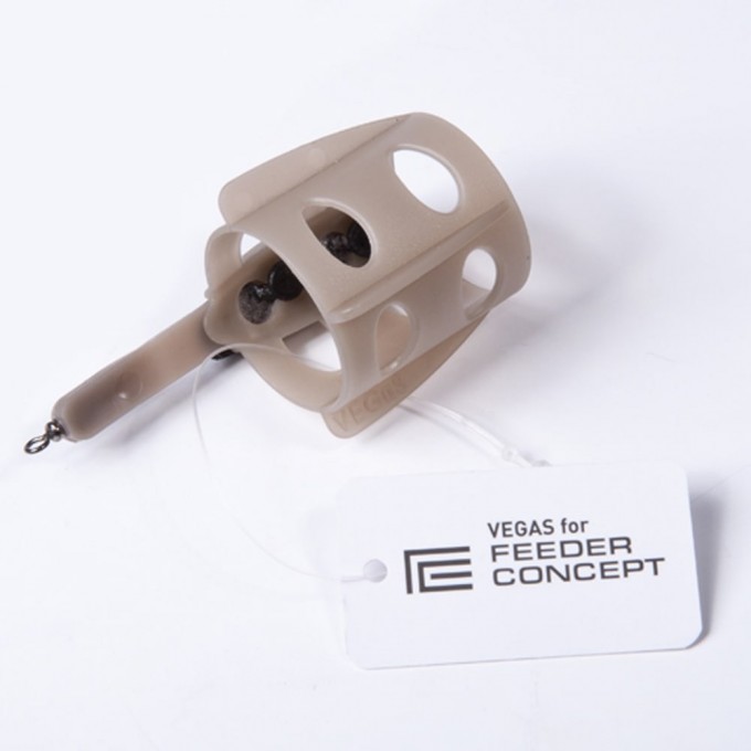 Кормушка фидерная FEEDER CONCEPT Vegas Овал Малая 25г 7003-025