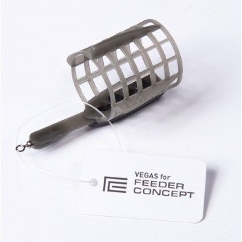 Кормушка фидерная FEEDER CONCEPT Vegas Сетка Малая 7г