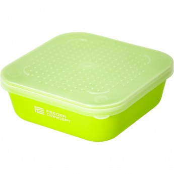 Коробка рыболовная для наживки с крышкой FEEDER CONCEPT FEEDER BAIT BOX р.S