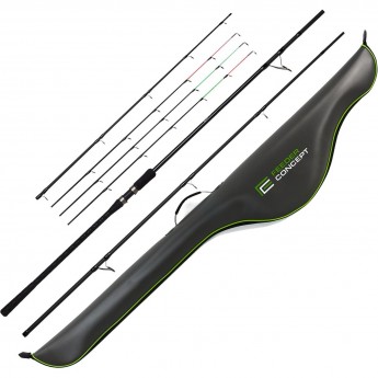 Удилище фидерное FEEDER CONCEPT Distance Extra Heavy 150 3.60 м с чехлом EVA 145см