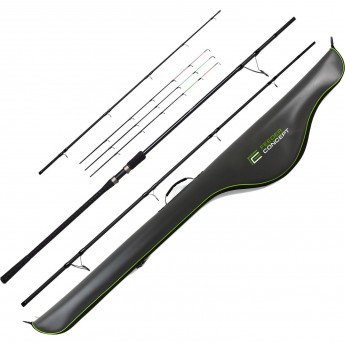 Удилище фидерное FEEDER CONCEPT Distance Extra Heavy 180 3.90 м с чехлом EVA 165см