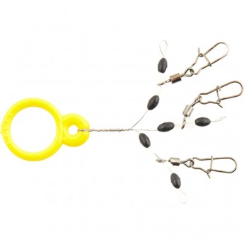 Вертлюги c застёжкой и стопорами FEEDER CONCEPT 001M 3шт